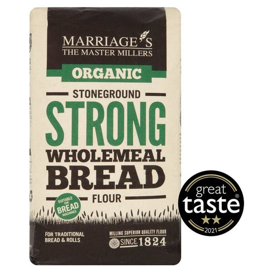 Marriage's Strong Organic Wholemeal Bread flour 1kg