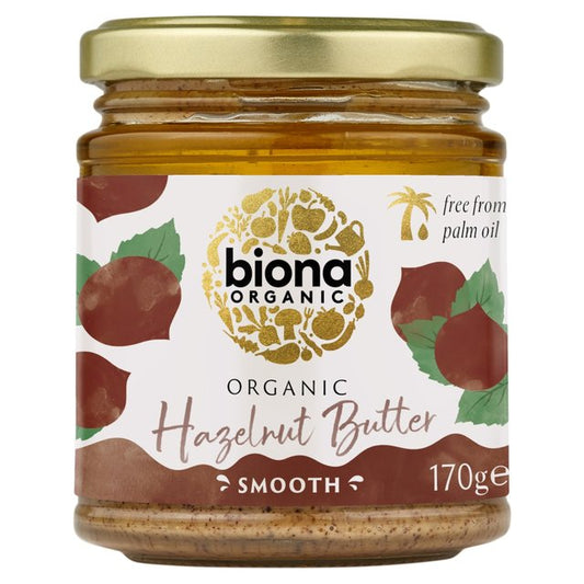 Biona Organic Hazelnut Butter 170g