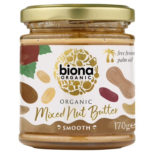 Biona Organic Mixed Nut Butter 170g