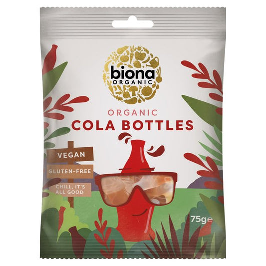 Biona Organic Cool Cola Bottles 75g