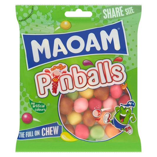 Maoam Pinballs Chewy Sweets Sharing Bag 140g