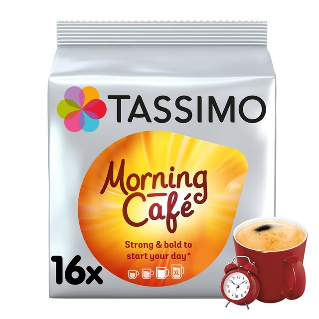 Tassimo Morning Cafe Coffee Pods 16 per pack