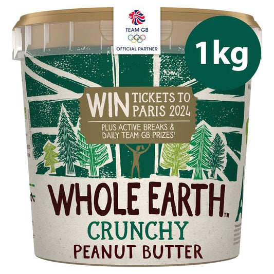 Whole Earth Crunchy Peanut Butter 1kg