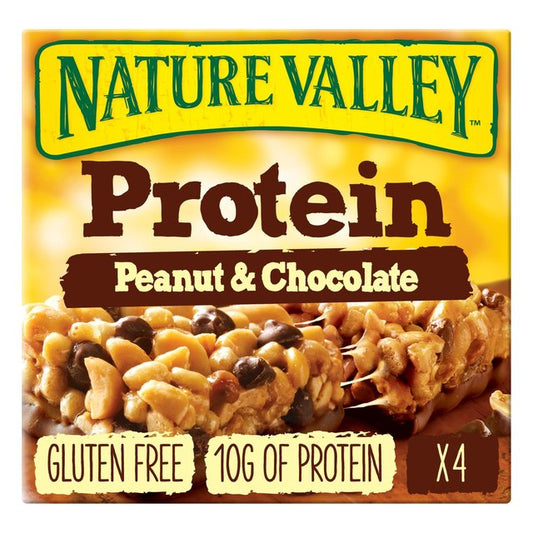 Nature Valley Protein Peanut & Chocolate Cereal Bars 4 x 40g