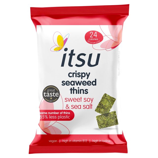 Itsu Seaweed Thins Sweet Soy & Sea Salt 5g