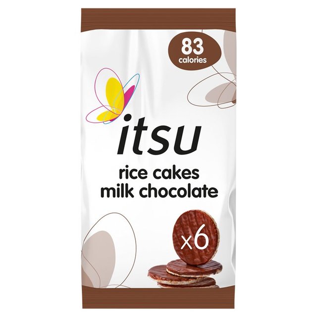 Itsu Milk Chocolate Rice Cakes 100g