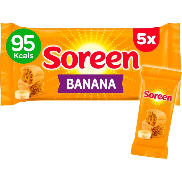 Soreen 5 Individual Banana Lunchbox Loaves 5 x 30g