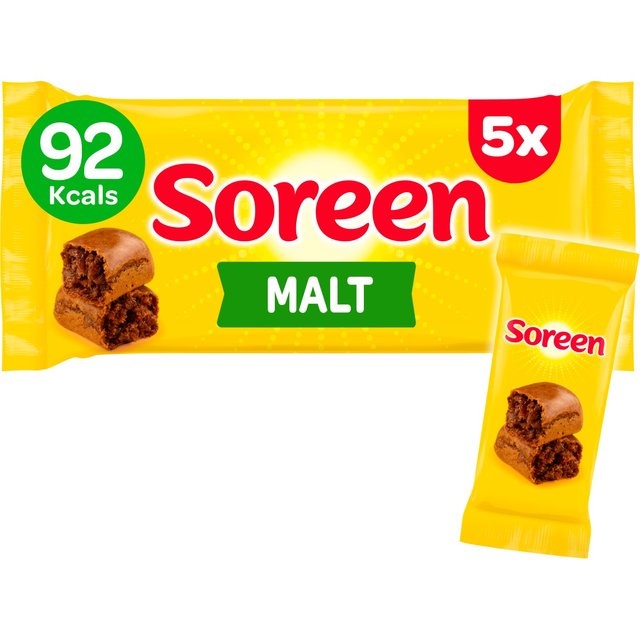 Soreen 5 Individual Malt Lunchbox Loaves 150g