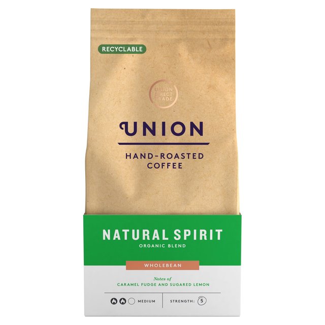 Union Organic Natural Spirit Wholebean 200g