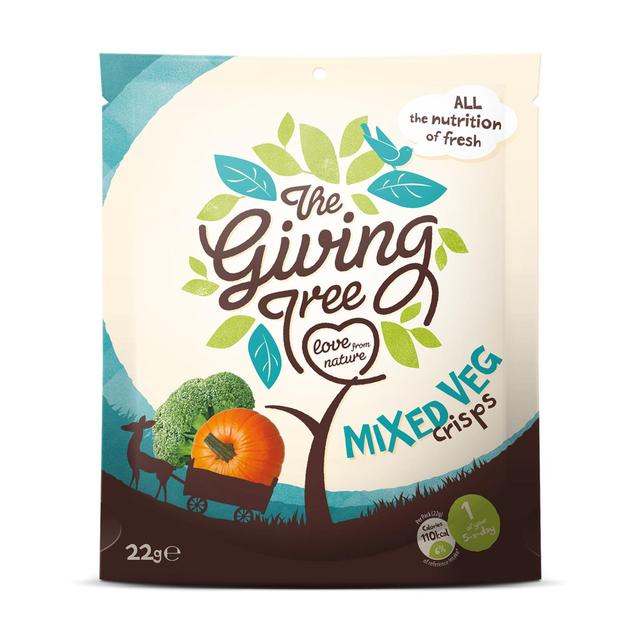 The Giving Tree Vacuum Fried Mixed Veggie Crisps 22g