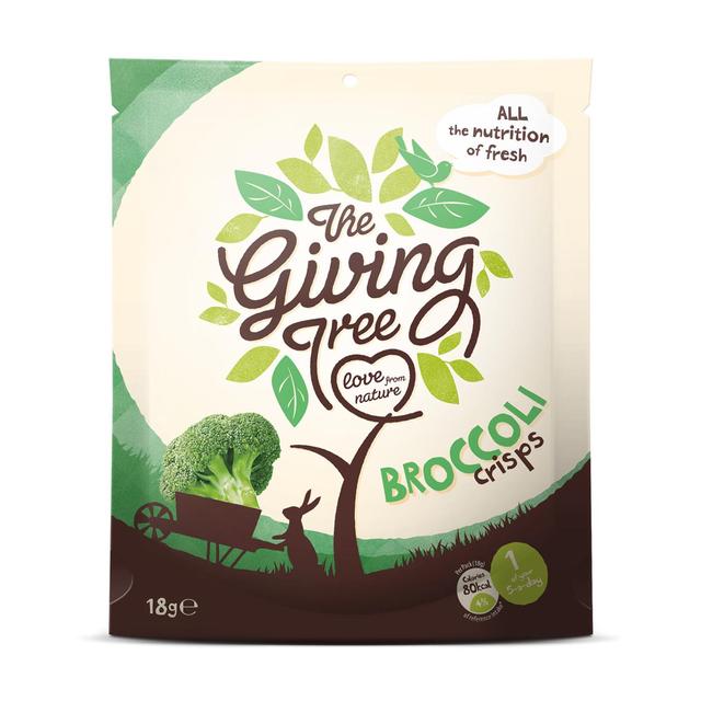 The Giving Tree Vacuum Fried Broccoli Crisps 18g