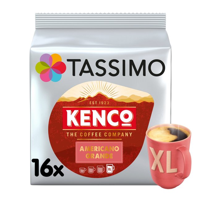 Tassimo Kenco Americano Grande Coffee Pods 16 per pack