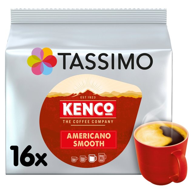 Tassimo Kenco Americano Smooth Coffee Pods 16 per pack