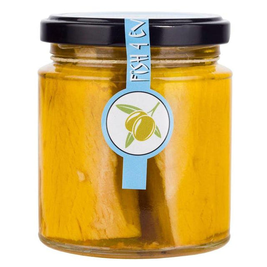 Fish 4 Ever White Tuna Fillet In Olive Oil 220g