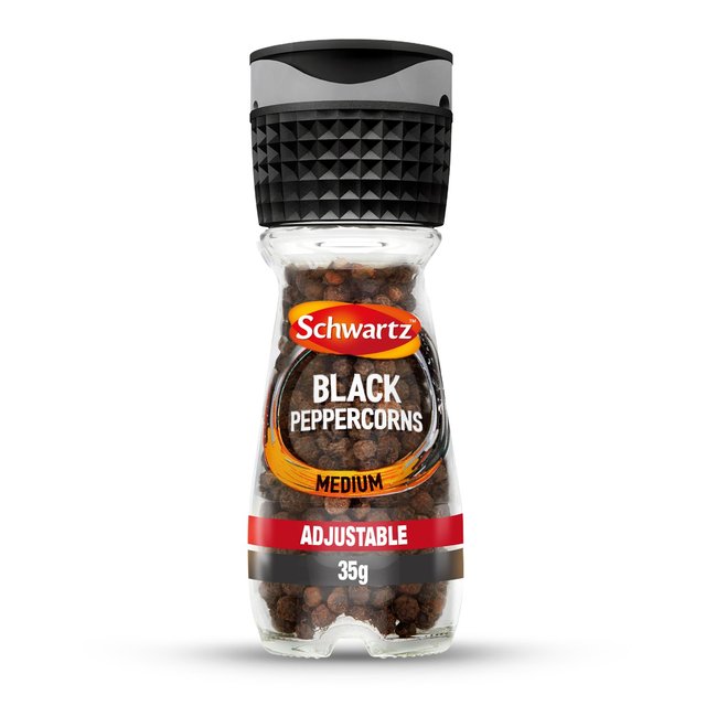 Schwartz Black Pepper Corns Grinder 35g