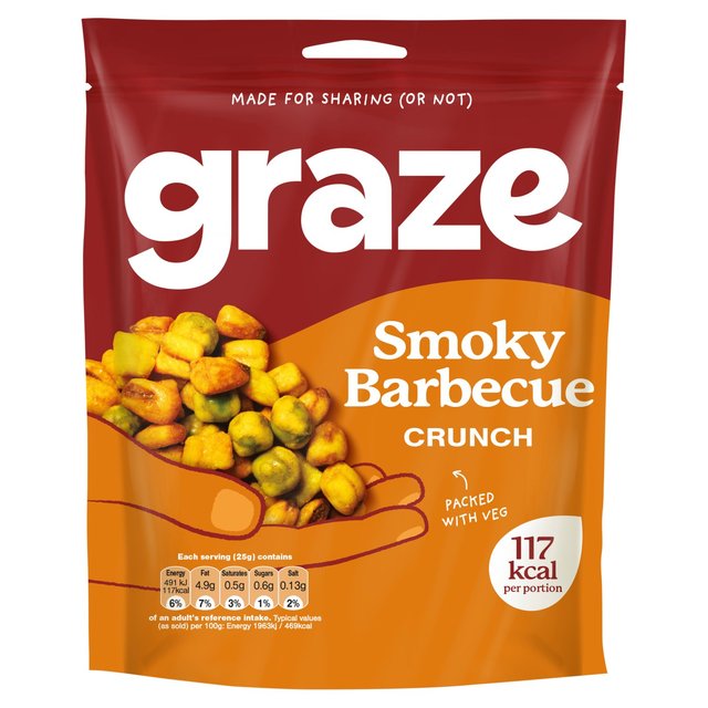 Graze Vegan BBQ Mixed Sharing Snacks 100g