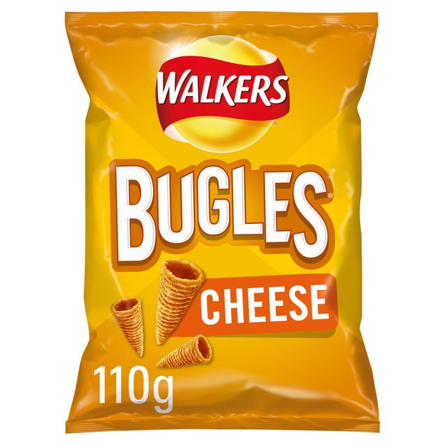 Walkers Bugles Cheese Sharing Bag Snacks 110g