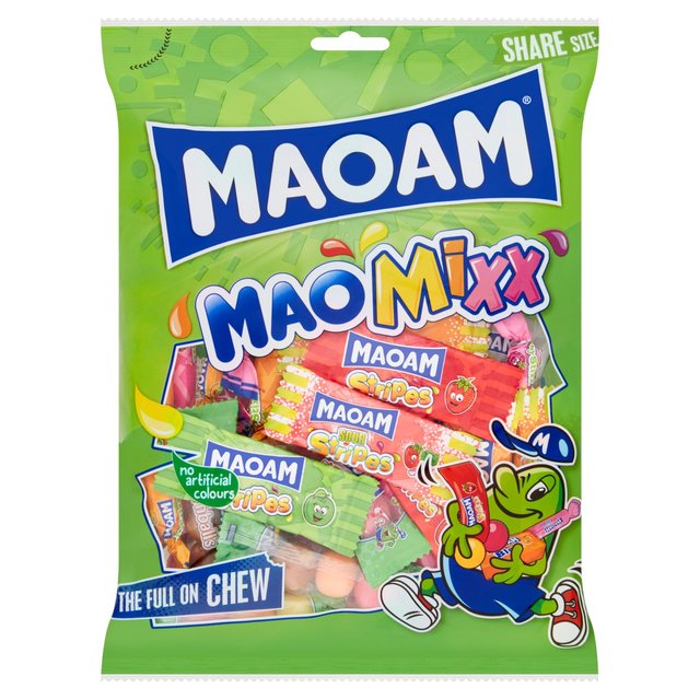 Maoam Mao Mix Chewy Wrapped Sweets Sharing Bag 350g