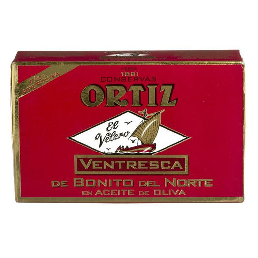 Brindisa Ortiz Prime Albacore Fillets "Ventresca" in Olive Oil 110g