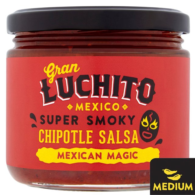 Gran Luchito Smoky Red Chipotle Salsa 300g