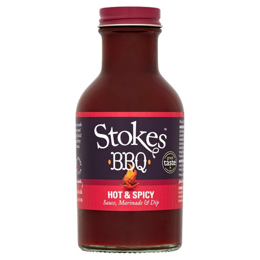 Stokes Hot & Spicy Barbecue Sauce 315g