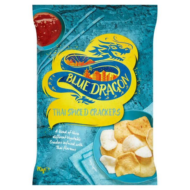 Blue Dragon Thai Spiced Crackers 70g