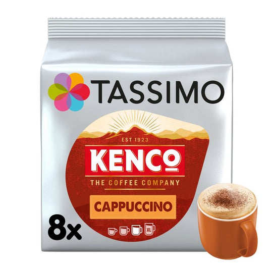 Tassimo Kenco Cappuccino Coffee Pods 8 per pack