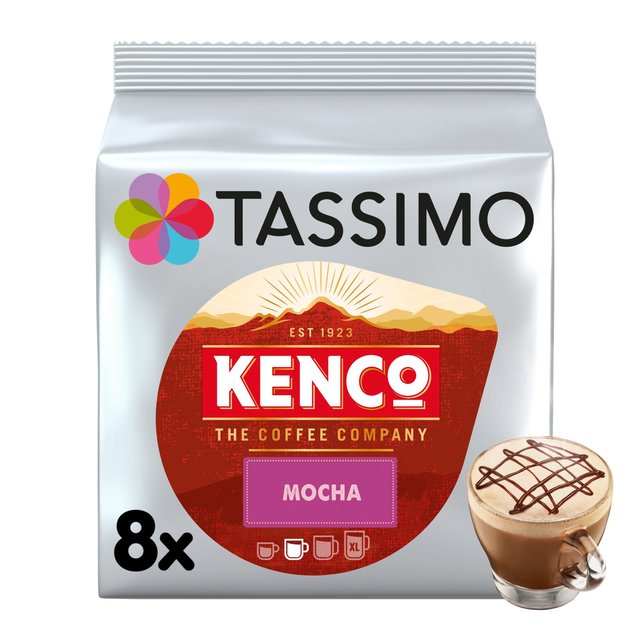 Tassimo Kenco Mocha Coffee Pods 8 per pack