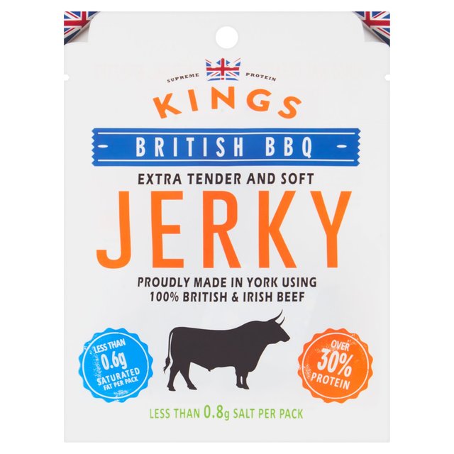 Kings Elite Snacks BBQ Beef Jerky 25g