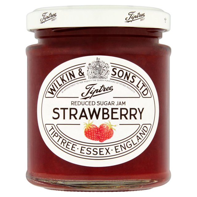 Tiptree Strawberry Reduced Sugar Jam 200g