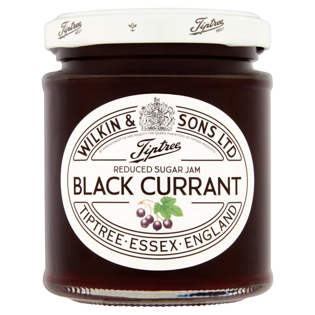 Tiptree Blackcurrant Reduced Sugar Jam 200g