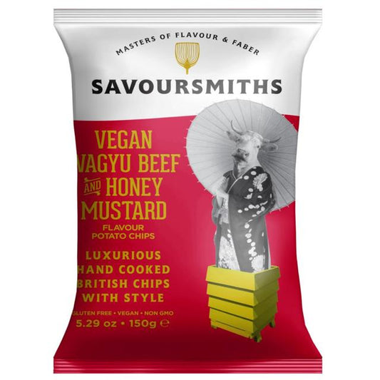 Savoursmiths Wagyu Beef & Honey Mustard Luxury English Potato Crisps 150g