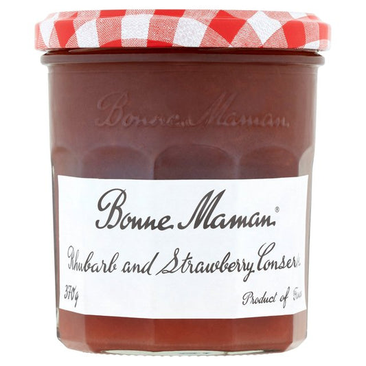 Bonne Maman Strawberry & Rhubarb Conserve 370g