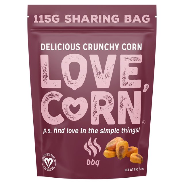 LOVE CORN BBQ Crunchy Corn 115g