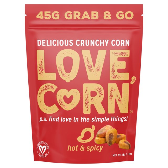 LOVE CORN Habanero Crunchy Corn 45g