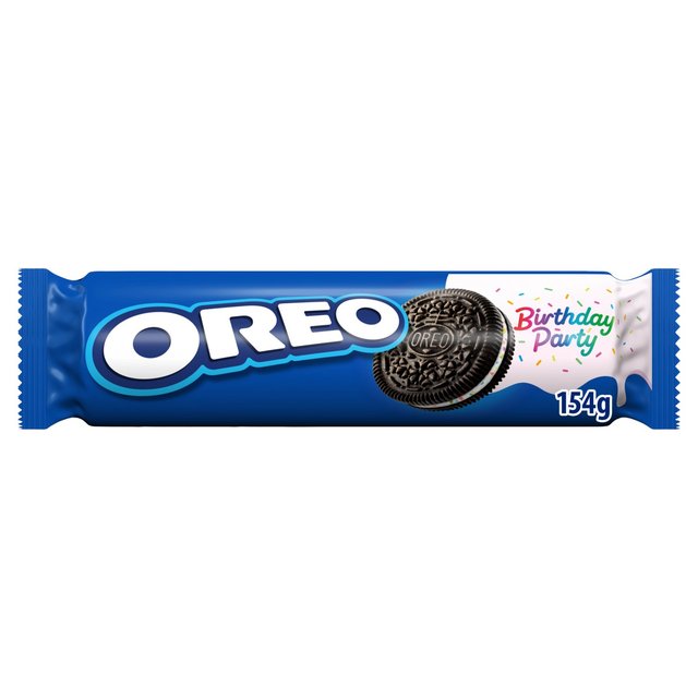 Oreo Birthday Party Sandwich Biscuits 154g