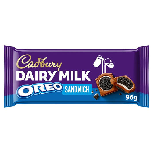 Cadbury Dairy Milk Oreo Sandwich Chocolate Bar 96g