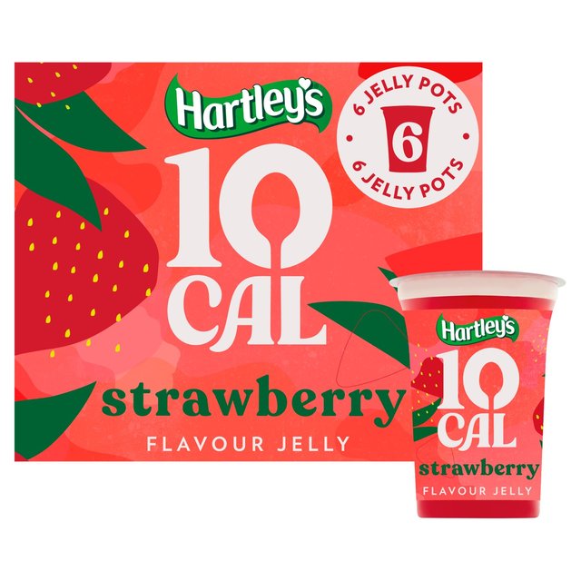 Hartley's 10cal Strawberry Jelly Multipack 6 x 175g