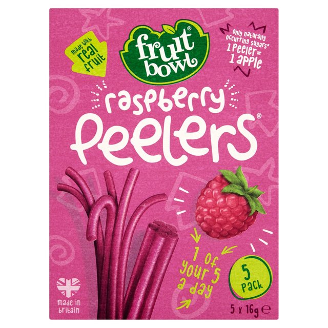 Fruit Bowl Raspberry Peelers 5 x 16g