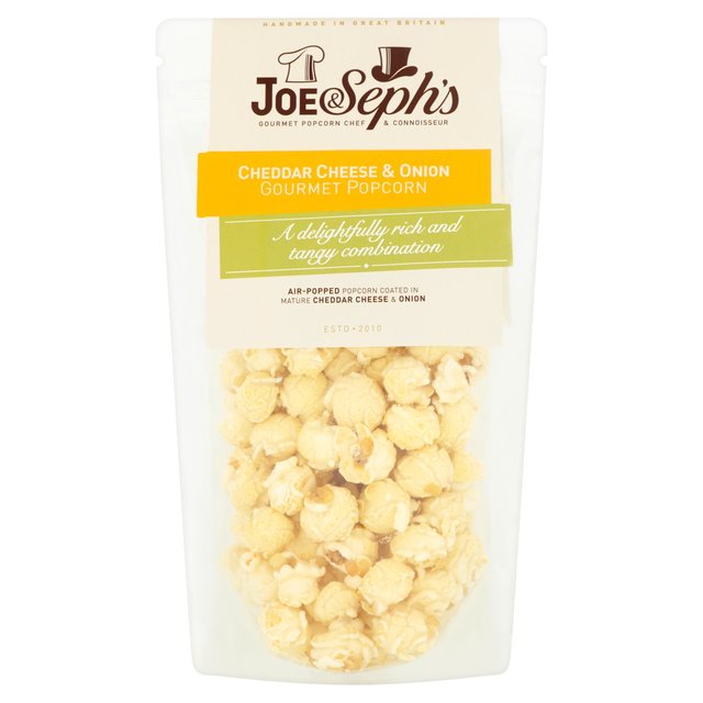 Joe & Seph's Popcorn Cheddar Cheese & Onion 70g