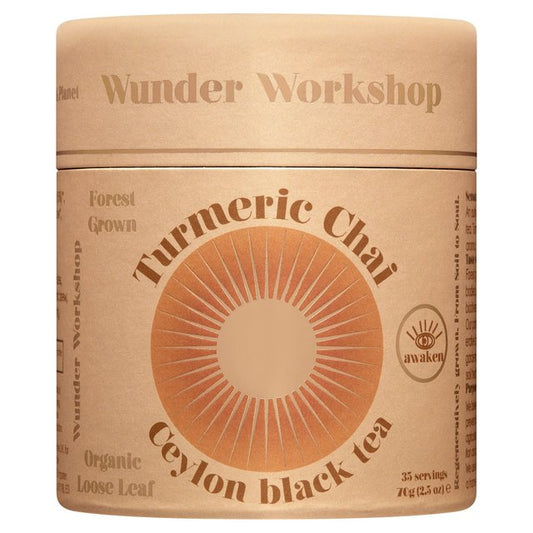 Wunder Workshop Turmeric Chai 70g