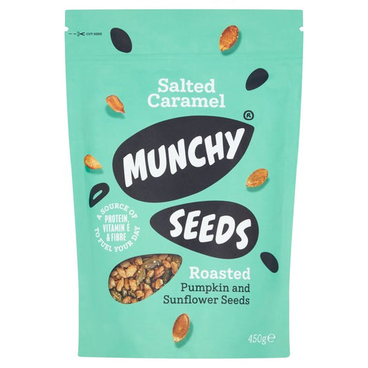 Munchy Seeds Salted Caramel Pouch 450g