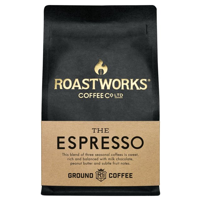 Roastworks Espresso Ground Coffee 200g