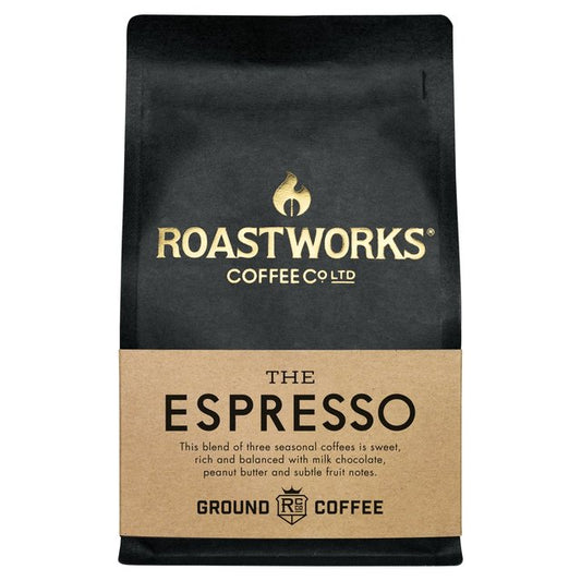 Roastworks Espresso Ground Coffee 200g