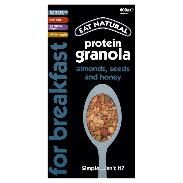 Eat Natural Protein Granola Almonds, Seeds & Honey 400g