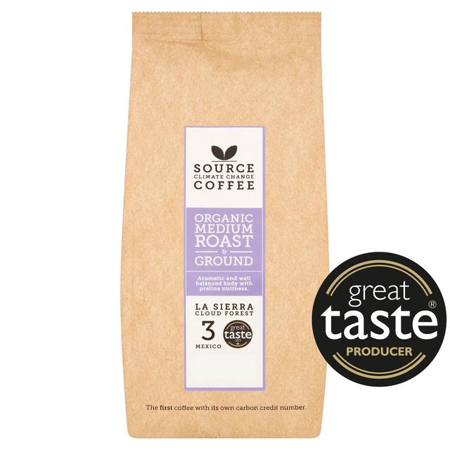 Source Organic La Sierra Ground Coffee 227g