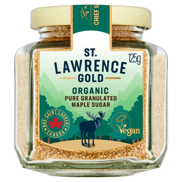 St Lawrence Gold Organic Pure Maple Sugar 125g