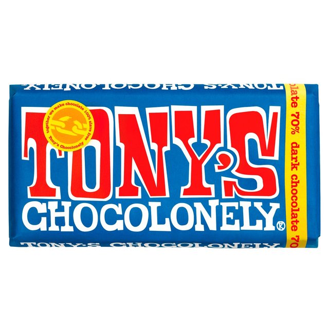 Tony's Chocolonely Dark Chocolate 70% 180g