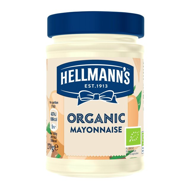 Hellmann's Organic Mayonnaise 270g