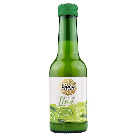 Biona Organic Lime Juice 200ml